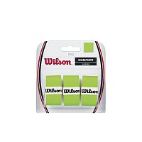 WILSON PRO OVERGRIP 3PK GREEN