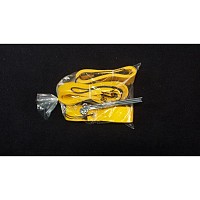 LINE for beach volleyball with wedges - 16x8 5cm BEACH VOLLEY SET - Yellow Color