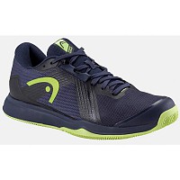 SHOES HEAD SPRINT TEAM 4.0 CLAY MEN 273435 NAVY LIME