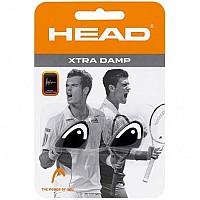 HEAD LOGO XTRA DAMP BLACK/WHITE